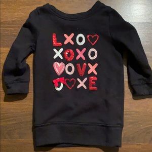 Valentine sweatshirt